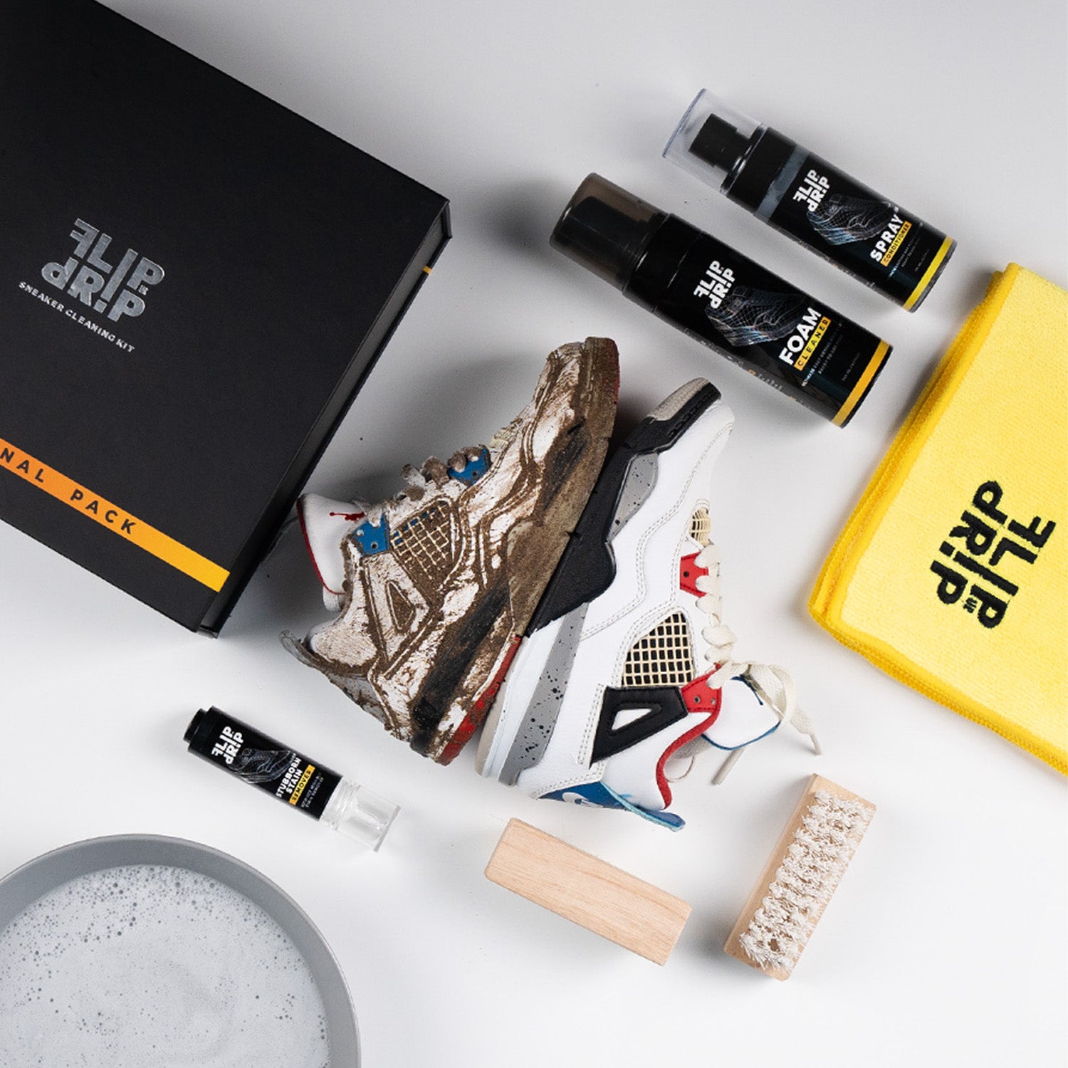 Sneaker sales cleaning set